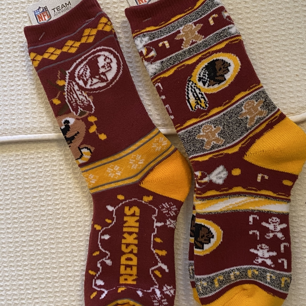 COPY - Washington Redskins Socks 2 pair set